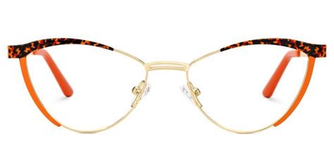 New Orange Color for Sydney Metal Eyeglasses | Zeelool Optical