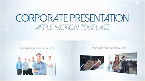 Final Cut Pro Photo Slideshow Template Free Of Corporate Presentation ...