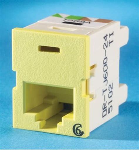 Ortronics Ortronics Clarity TracJack Cat6 Jack Yellow OR-TJ600-24 ...