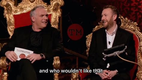 Image result for Taskmaster Sitting On Cake