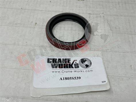 A1805S539 | New Oil Seal; P&H 2.250 X 3.001 X 0.437 - CraneWorks