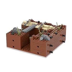 Buy MOOXI WW2 Battlefield Right Corner Military Block Set(200PCS ...