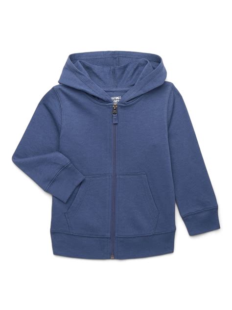 Garanimals Toddler Boy Zip Up Hoodie with Long Sleeves, Sizes 18M-5T ...
