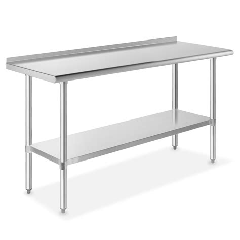 Gridmann NSF Stainless Steel Commercial Kitchen Prep & Work Table with ...