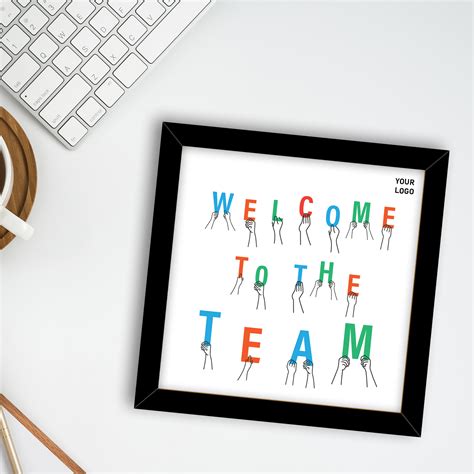 New Beginning Corporate Frame For New Employee – Zingy Gifts