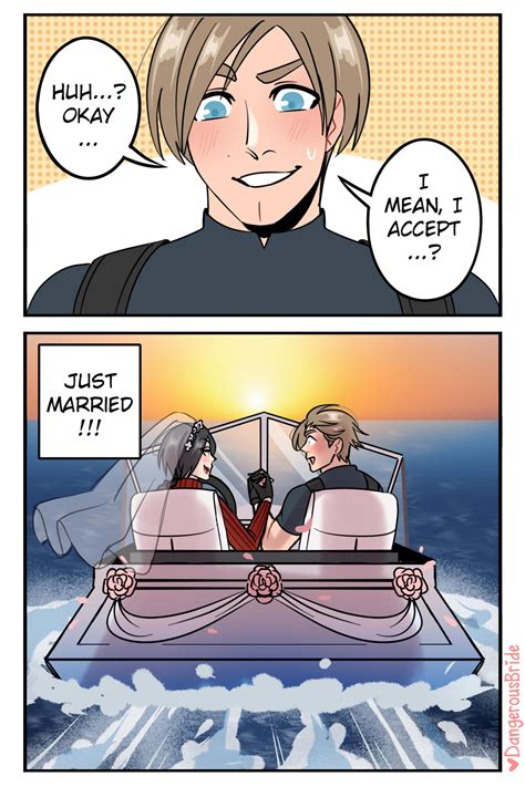 Married - Leon x Ada (Comic 2) by HidekiRider07 on DeviantArt