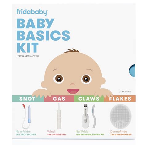 Amazon.com : Frida Baby Baby Basics Kit|Includes NoseFrida, NailFrida ...
