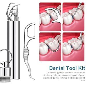Buy Alark Teeth Cleaning Tool Kit Oral Dental Tooth Personal Care ...
