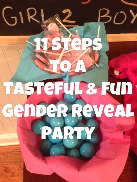 Mother to Kings: 11 Steps to a Tasteful & Fun Gender Reveal Party!