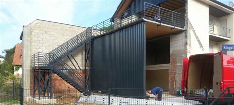 Metalltreppen Massive Aussen Geländer Edelstahl Balkon in Dessau-Roßlau ...