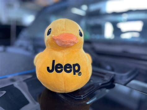 Why do jeeps have little rubber ducks on the dashboard – Artofit