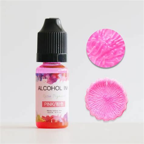 Pink 3D Alcohol Ink Single Colours (10 Ml) – Resinhastkala Store