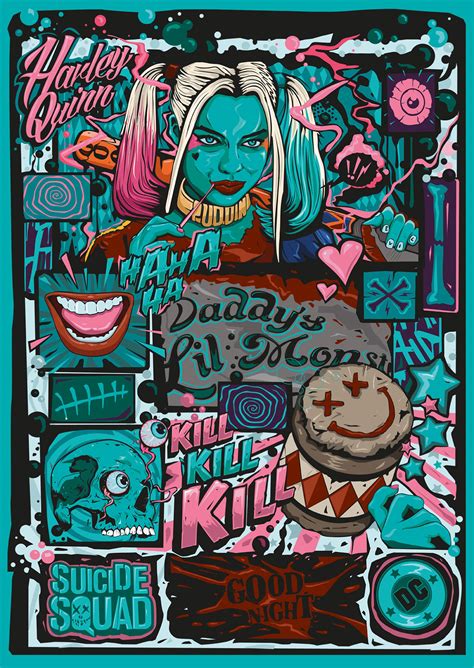 SUICIDE SQUAD HARLEY QUINN POSTER on Behance