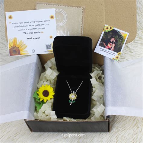 Collar Girasol Giratorio – Jasni Perú