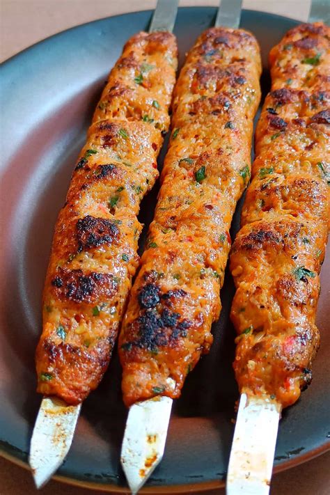 Homemade Chicken Adana Kebabs (Turkish Recipe) - Spoons Of Flavor