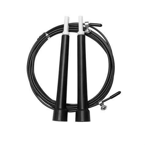 Buy AMIFIT Plastic Speed Jump Rope, Black Online at Low Prices in India ...