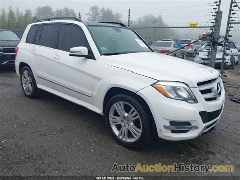 WDCGG8JB4FG416006 MERCEDES-BENZ GLK 350 4MATIC - View history and price at AutoAuctionHistory