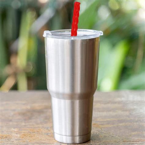 There Are Reusable Straws That Look Like Red Licorice Vines