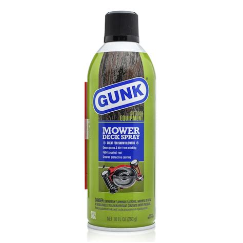 GUNK Outdoor Mower Deck Treatment and Protectant - Prevents Grass Build ...