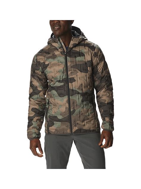 Buy Green Delta Ridge Down Hooded Jacket for Men Online at Columbia ...