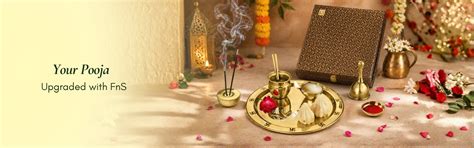 FNS – Buy Silver Pooja Thali Sets Online with Up to 20% Off Offer