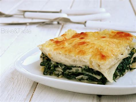 Bake&Taste: Lazania ze szpinakiem, serami i beszamelem