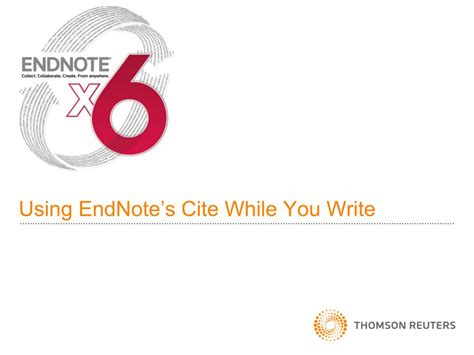 How to Use EndNote Cite as You Write 的图像结果