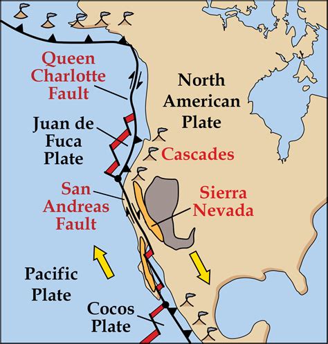 Convergent Plate Boundaries—Subduction Zones - Geology (U.S. National ...