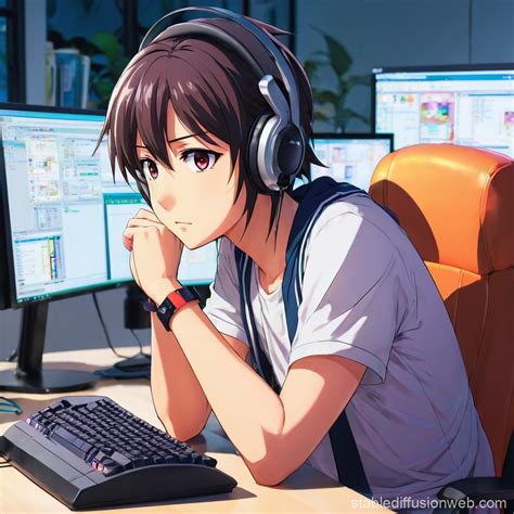 Bored Office Worker | Stable Diffusion Online