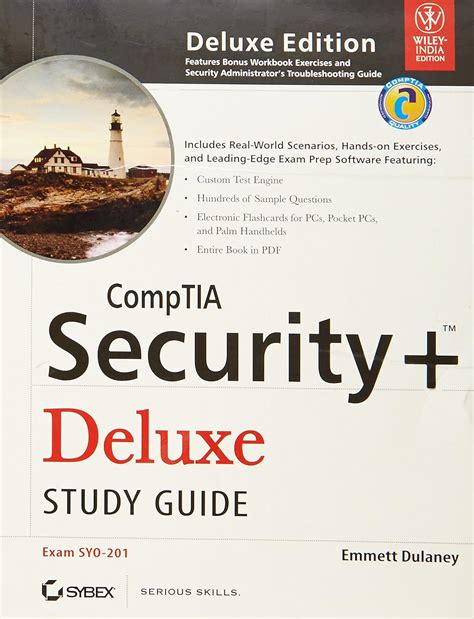Buy CompTIA Security + Deluxe Study Guide: Exam SYO-201 Book Online at ...