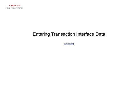 Image result for Interface Transaction