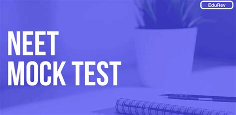 Schedule and Details for NEET Mock Test Series PDF Download