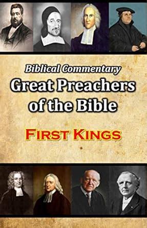 First Kings (Biblical Commentary Great Preachers of the Bible Book 11 ...