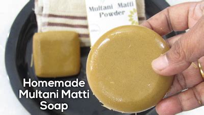 Homemade Multani Mitti Soap
