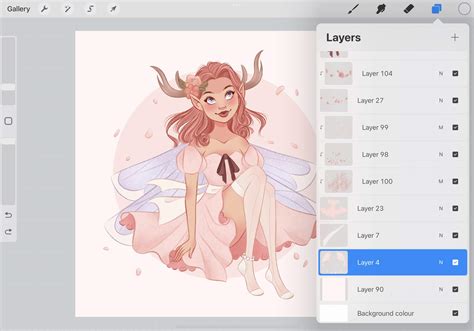How to Copy Color On Procreate 的图像结果