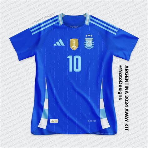 Argentina 2024 Copa America Home & Away Kits Leaked - Footy Headlines