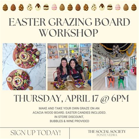 Easter Grazing Board Workshop @ The Social Society, The Social Society ...