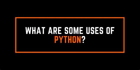 Image result for Python Programs Uses