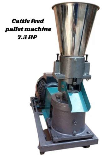 Animal Feed Making Machine - Cattle Feed Pallet making Machine 5 Hp ...