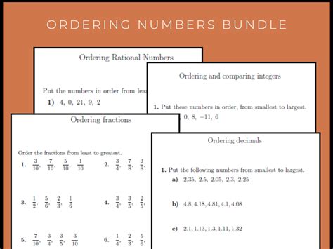 Image result for Ordering Numbers