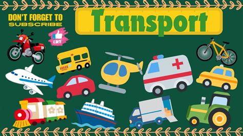Transportation Preschool Songs 的图像结果