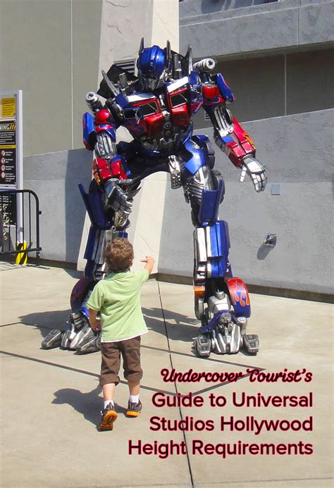 Guide to Universal Studios Hollywood Height Requirements