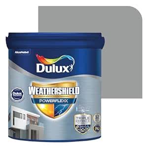 Dulux Weathershield Powerflexx Exterior Emulsion Paint (20L, GRANITE ...