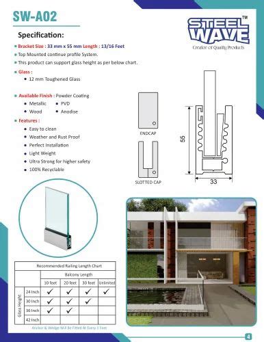 Aluminium Railing - Aluminum Glass Railings Fittings Manufacturer from ...