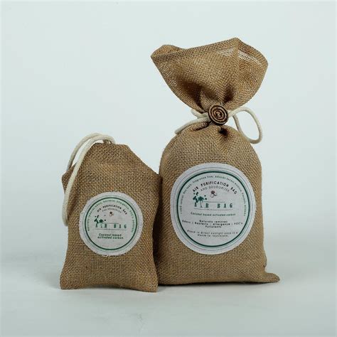 The Tree Company Air Bags Activated Charcoal Air Freshener, Deodorizer ...