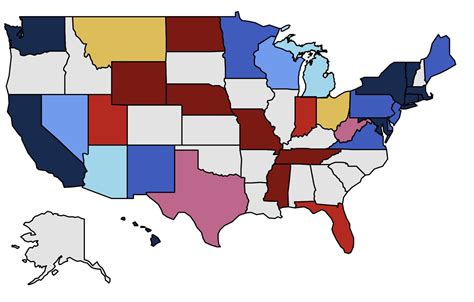 Current Senate Map 的图像结果