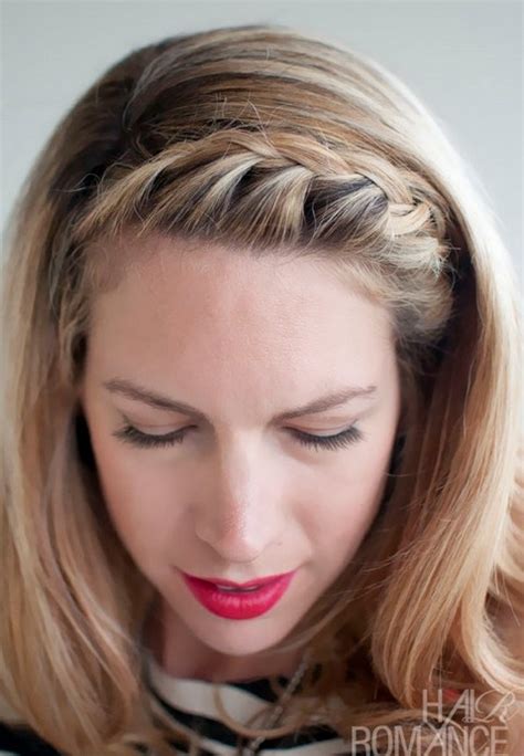 Image result for Bangs Braid Tutorial