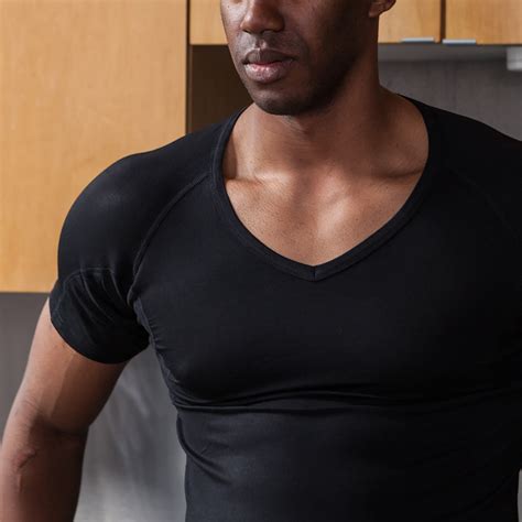 Sweat Proof V-Neck Undershirt // Black (S) - Ejis - Touch of Modern