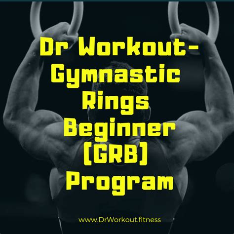Gymnastic Rings Workout Routine for Beginners (GRB Workout) | Dr Workout