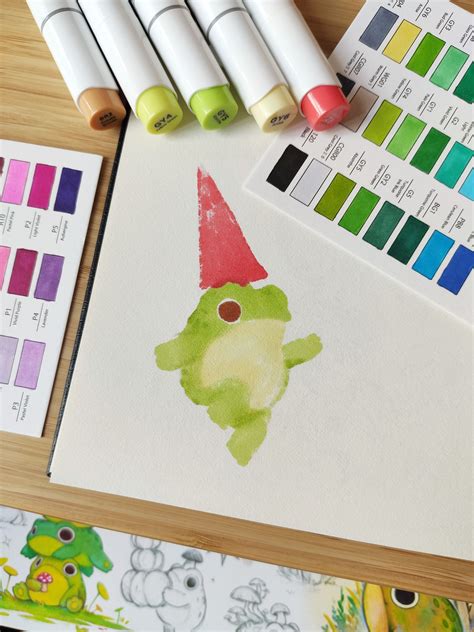 Get more from Chetom on Patreon | Marker art, Art journal pages ...